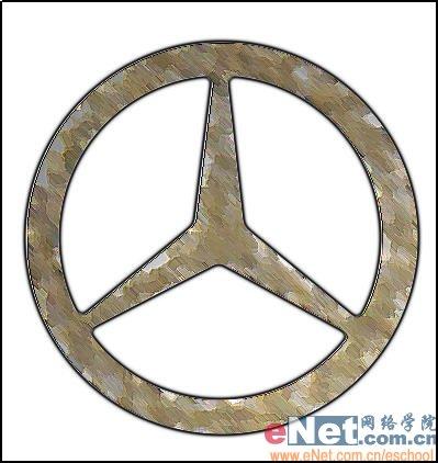 ps制作奔馳標(biāo)志