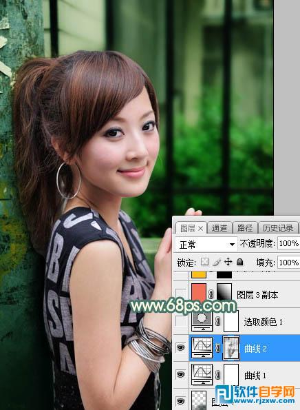 photoshop暖色調 圖片