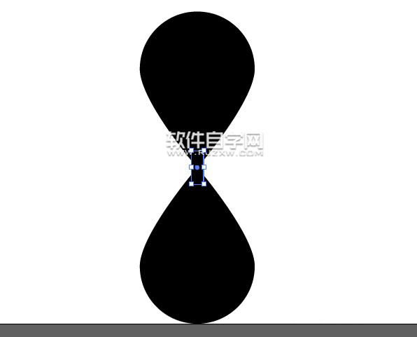 ai怎么繪制沙漏圖案