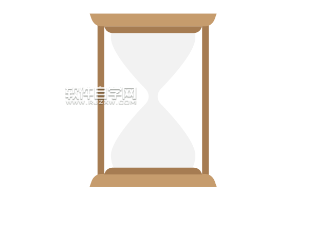 ai怎么繪制沙漏圖案