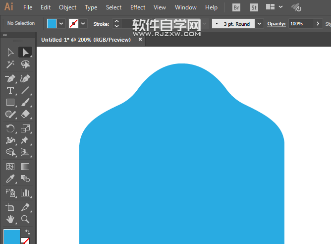 ai嬰兒床簡(jiǎn)單畫法