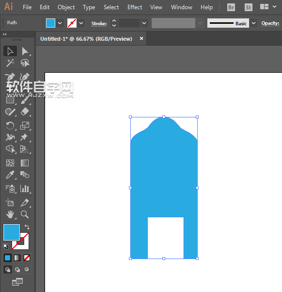 ai嬰兒床簡(jiǎn)單畫法
