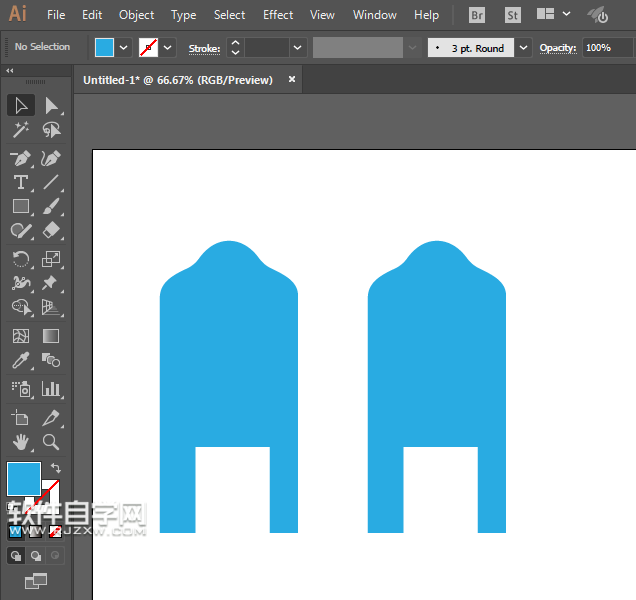 ai嬰兒床簡(jiǎn)單畫法