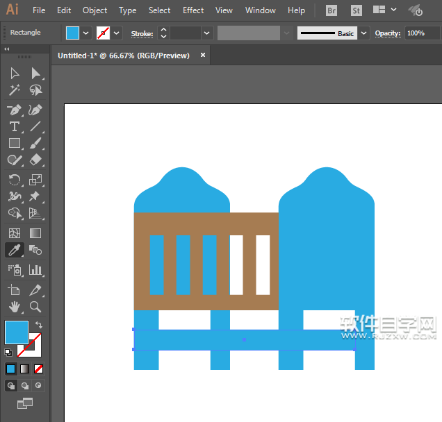 ai嬰兒床簡(jiǎn)單畫法