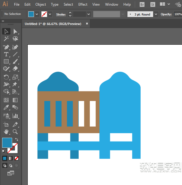 ai嬰兒床簡(jiǎn)單畫法