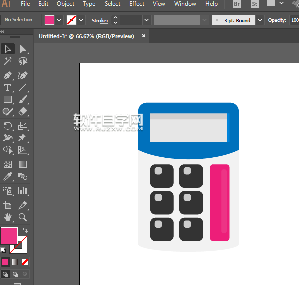 用ai怎么繪制計(jì)算器圖標(biāo)