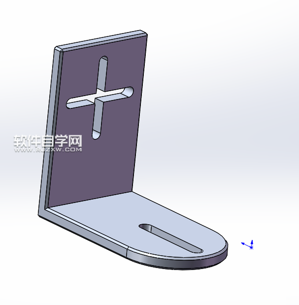 solidworks金屬鎖緊扣的繪制方法