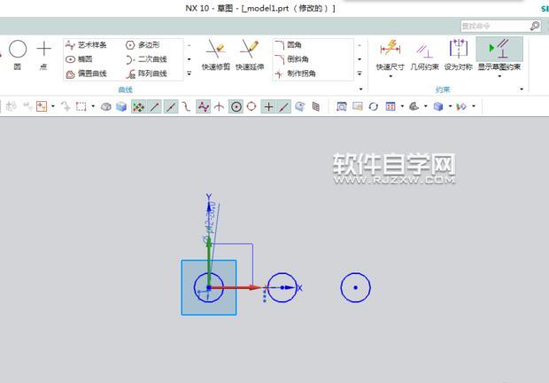 UG10怎么陣列曲線呢？