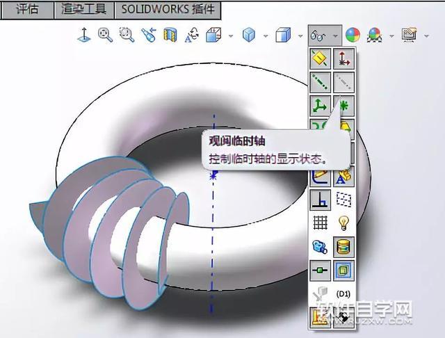 SolidWorks不規則線圈的畫法