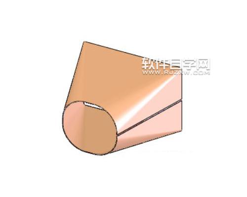 solidworks放樣折彎展開的方法