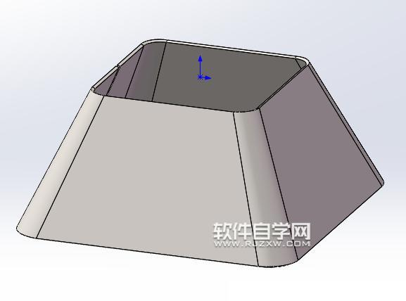 solidworks放樣折彎展開的方法