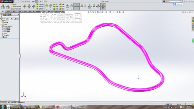 SolidWorks上下彎曲的建模方法