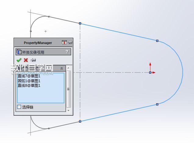 SolidWorks上下彎曲的建模方法