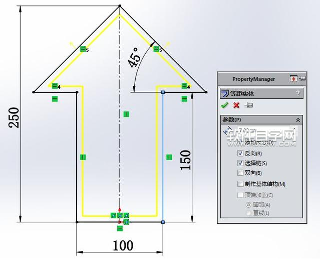 solidworks箭頭書架怎么制作