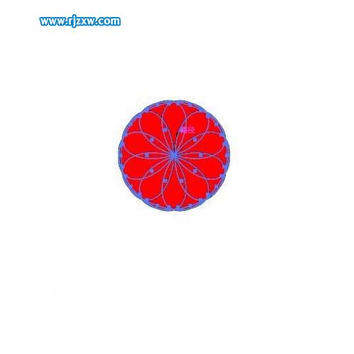 窗花剪紙效果怎么用AI軟件繪制