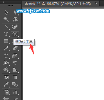 AI螺旋線工具的使用方法