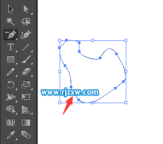 AI刪除錨點工具怎么刪除路徑上面的錨點