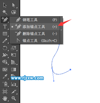 ai添加錨點(diǎn)工具怎么給路徑增加錨點(diǎn)