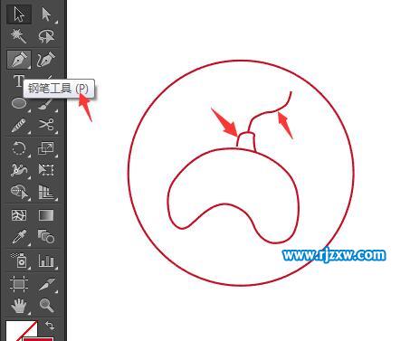 Ai鋼筆工具繪制游戲圖標(biāo)教程