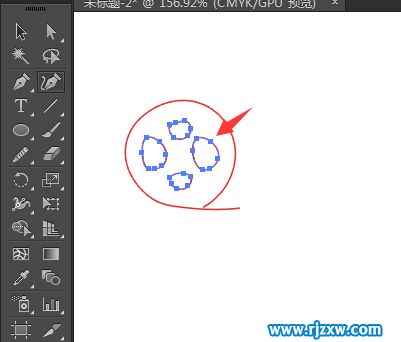 ai曲率工具怎么用來設計卡通電影圖標