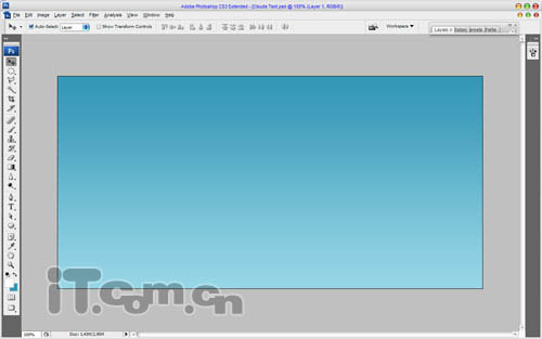 用Photoshop制作帶有云彩特效的文字實(shí)例教程