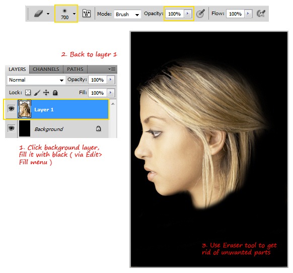 用PhotoShop制作頭像煙霧化效果實例