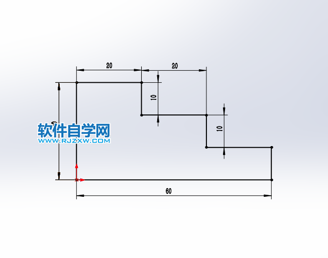 solidworks前視與上視基準(zhǔn)面拉伸切除畫(huà)圖