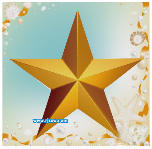 AI怎么摳出五角星圖案的方法