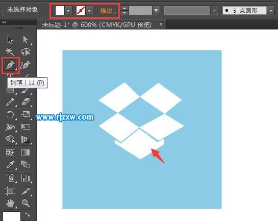 怎么用AICC設(shè)計(jì)盒子APP圖標(biāo)