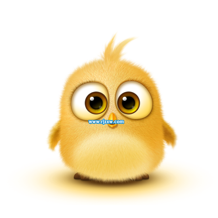 ps萌萌噠小鳥繪制