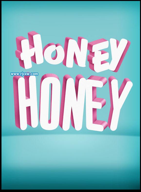 PS制作周五水果派對海報圖