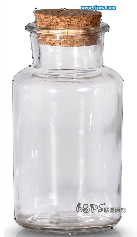 ps通道摳透明的杯子