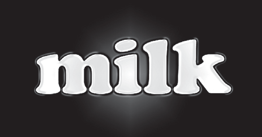 PS奶牛圖案字制作