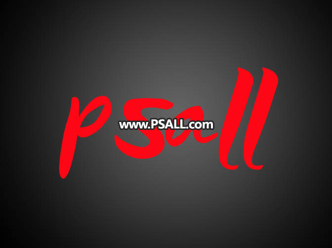 PS制作銀色金屬質感藝術字