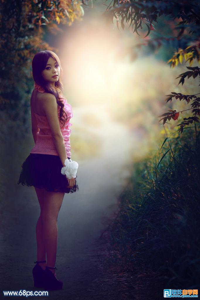 photoshop逆光后期處理