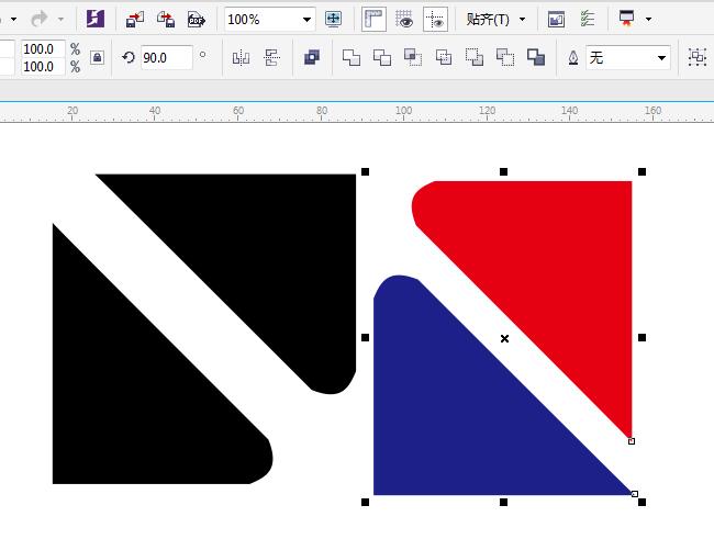 CoreldrawX7圓角怎么變直角