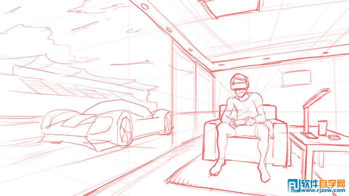 3D眼鏡海報的制作方法及流程