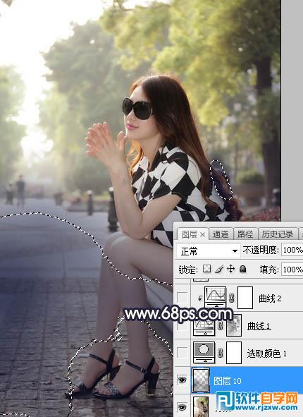 秋季唯美圖片調色處理