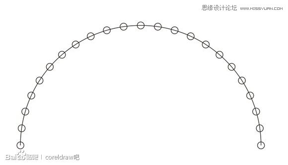教你用CorelDraw設計漂亮圓點螺旋狀效果