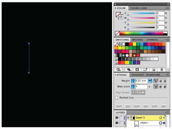 Illustrator CS6用煙霧筆刷設計白色煙霧