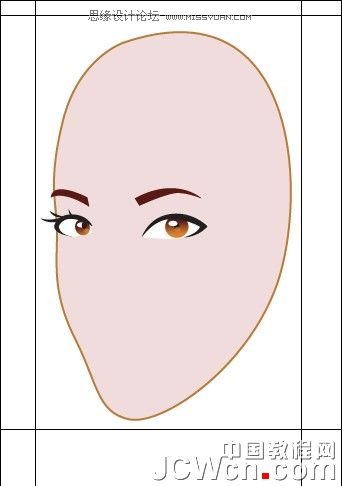 教你用Illustrator繪制純清美少女的插畫