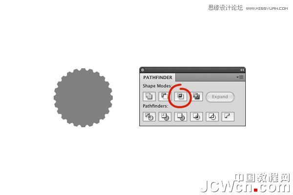 用Illustrator CS6教你怎么繪制可樂瓶蓋