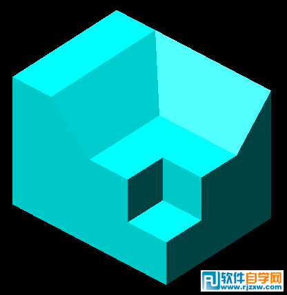 教你怎么巧用AutoCAD拉伸和差集與倒角命令