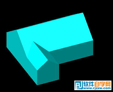 教你怎么用AutoCAD拉伸,倒角,并集工具繪實(shí)體