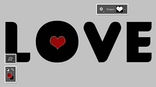 PhotoshopCS5制作LOVE浮雕花紋立體字