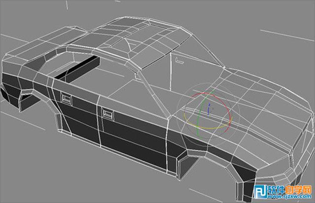 3DMAX制作汽車(chē)建模教程