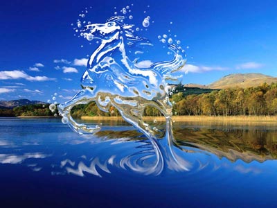 用Photoshop合成水中飛馬特效圖片實例教程