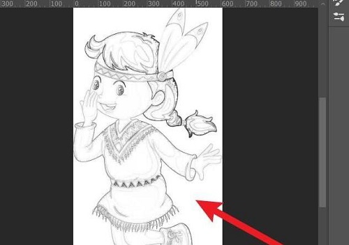 ps把圖片變成線稿教程