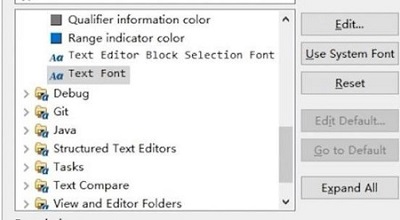 eclipse字體大小設置
