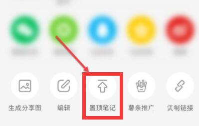 小紅書如何置頂作品